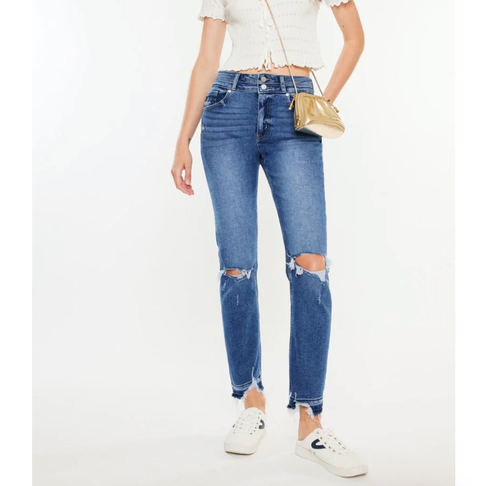 KanCan | Pamela High Rise Slim Straight Leg Jeans